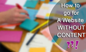 Get a Real Estate Website live Fast but no Content avails? It is never the matter!