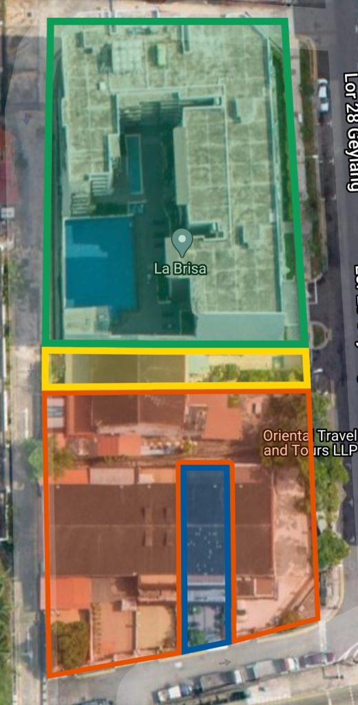 A home at geylang arounded by condo projects when owner refused to sell unit